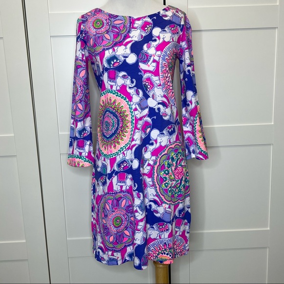 Lilly Pulitzer Dresses & Skirts - Lilly Pulitzer Bay Dress Play That Trunky Music XS